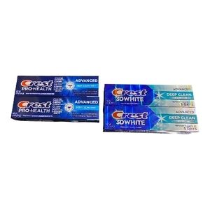 4 Pk Crest Advanced Multi-Pack Toothpaste